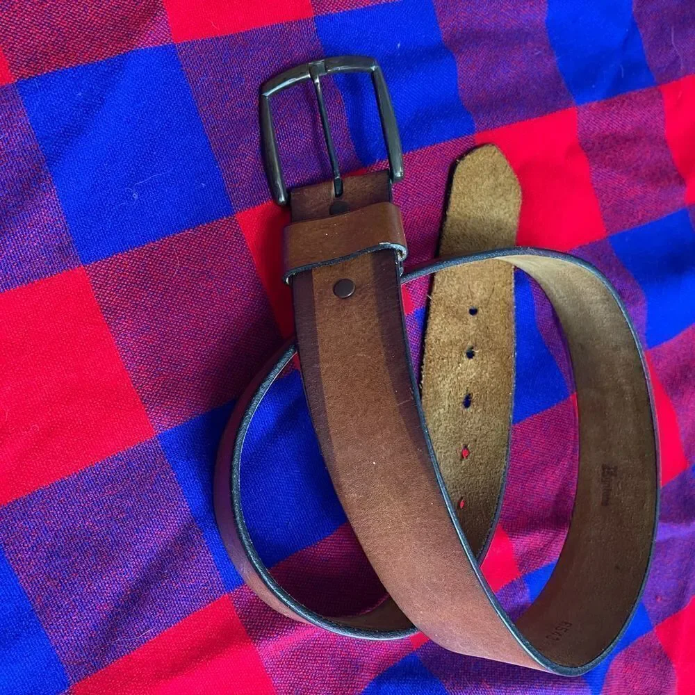 Lyntone VTG Hand Stained Men’s Brown Belt Size 36
